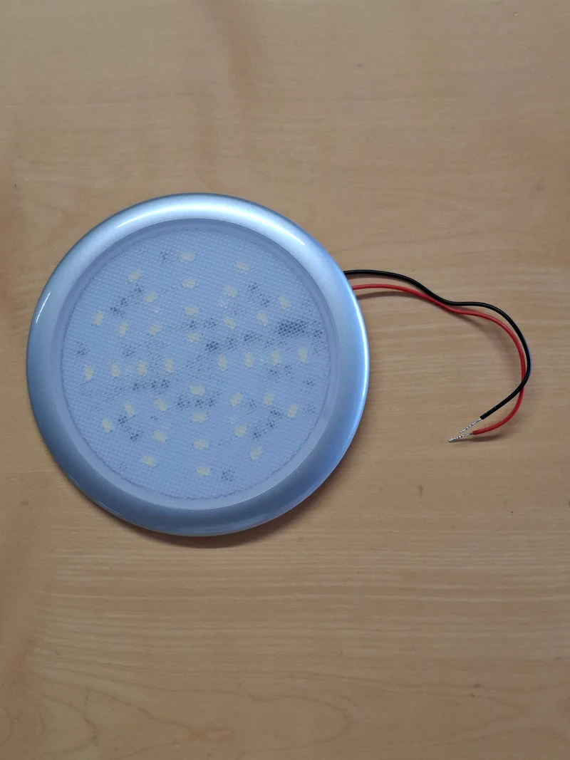 Carbest Slim Down Light – 12 V LED-Deckenleuchte mit Touchsensor, Ø 130 mm