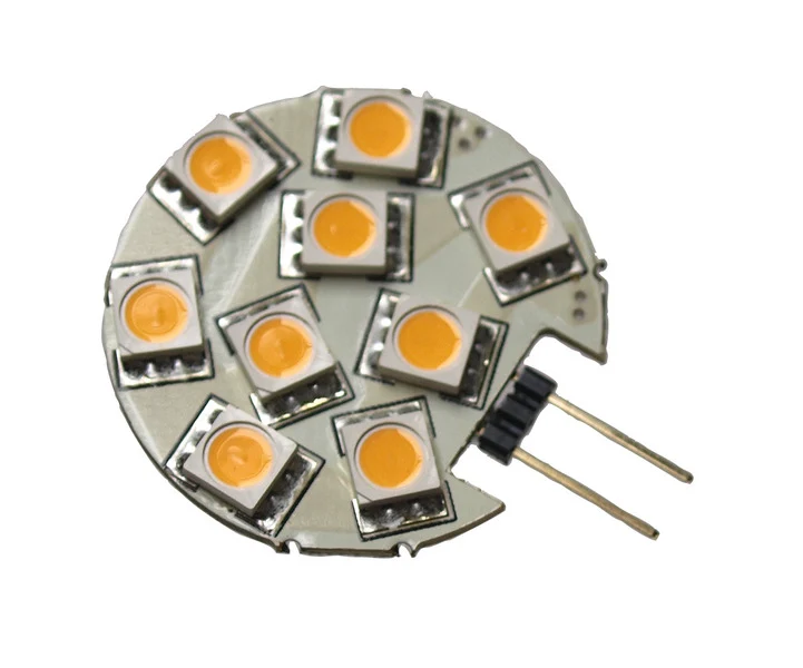 Carbest LED G4 Leuchtmittel – 150 Lumen, 9 SMD, warmweiss, dimmbar, 1,5 W