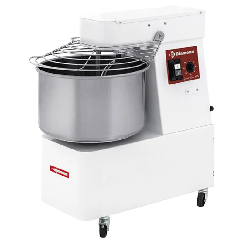Fahrbarer Spiralkneter 22 Liter für 18 kg Teig, FD22/M1-S