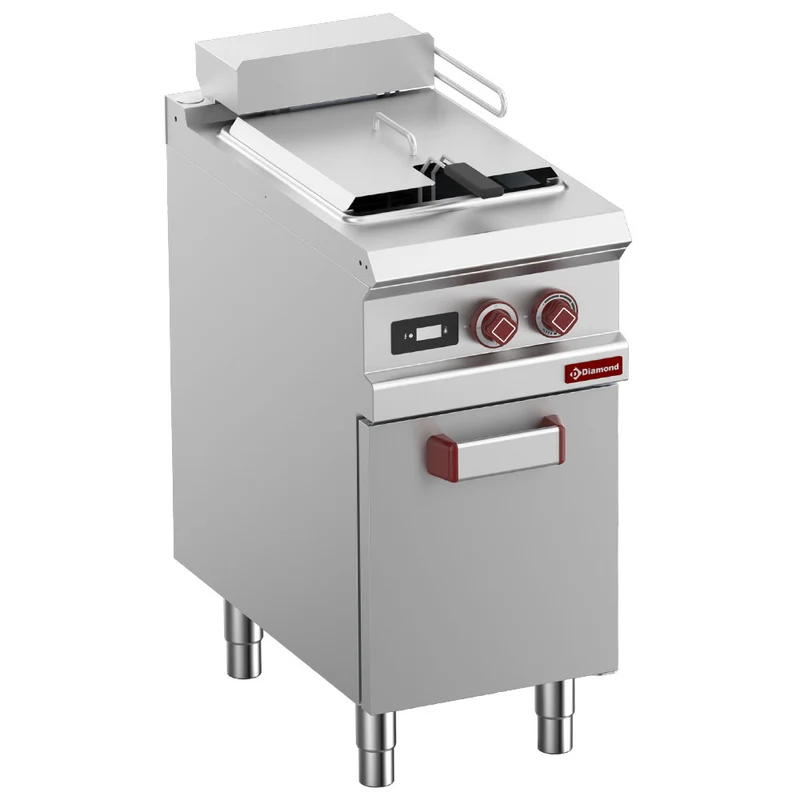 Profi Elektro-Standfritteuse 21 Liter mit Unterbau, E9/F21A4-NAP