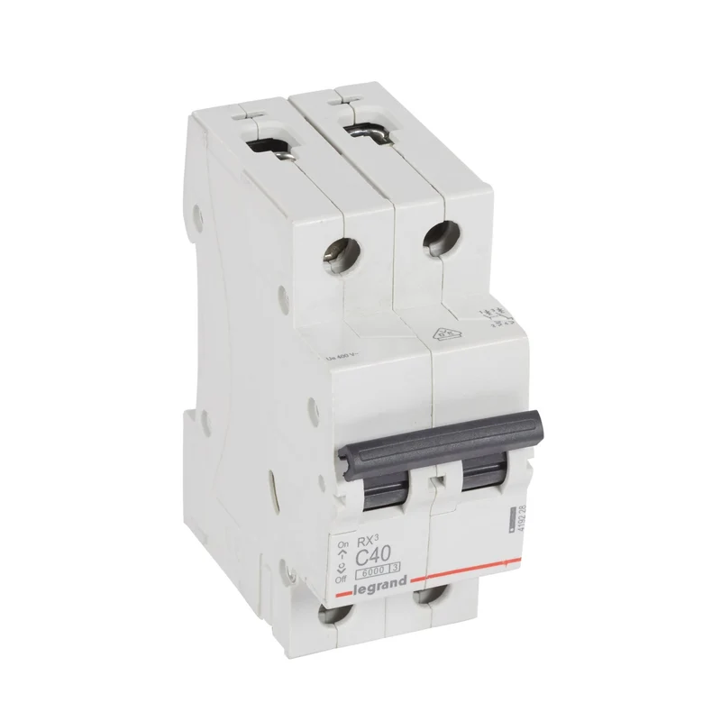 Legrand 419228 MCB RX³ 2P 40A Curve C 6kA DIN Rail