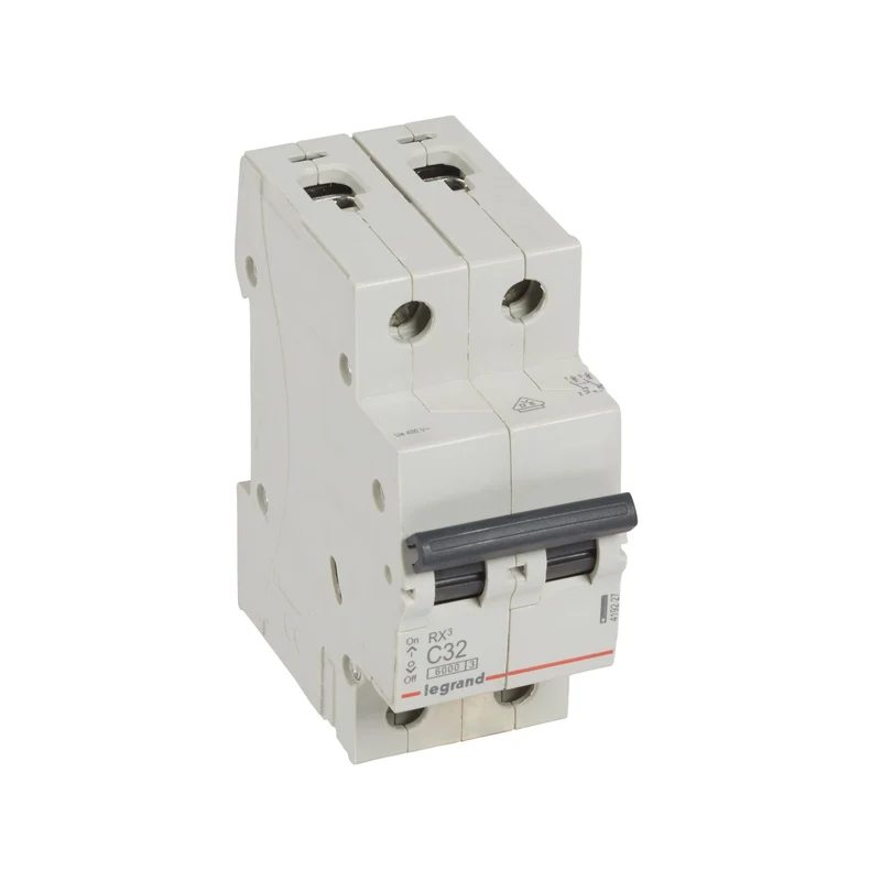 Legrand 419227 MCB RX³ 2P 32A Curve C 6kA DIN Rail
