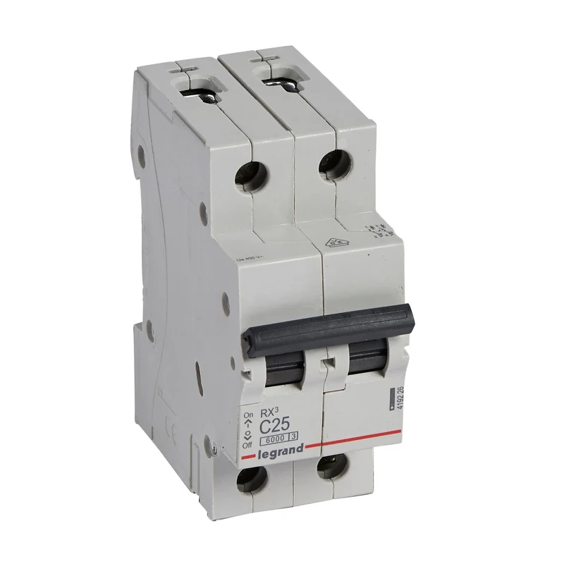 Legrand 419226 MCB RX³ 2P 25A Curve C 6kA DIN Rail