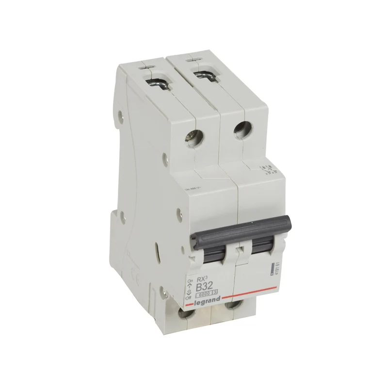 Legrand 419161 MCB RX³ 2P 32A Curve B 6kA DIN Rail