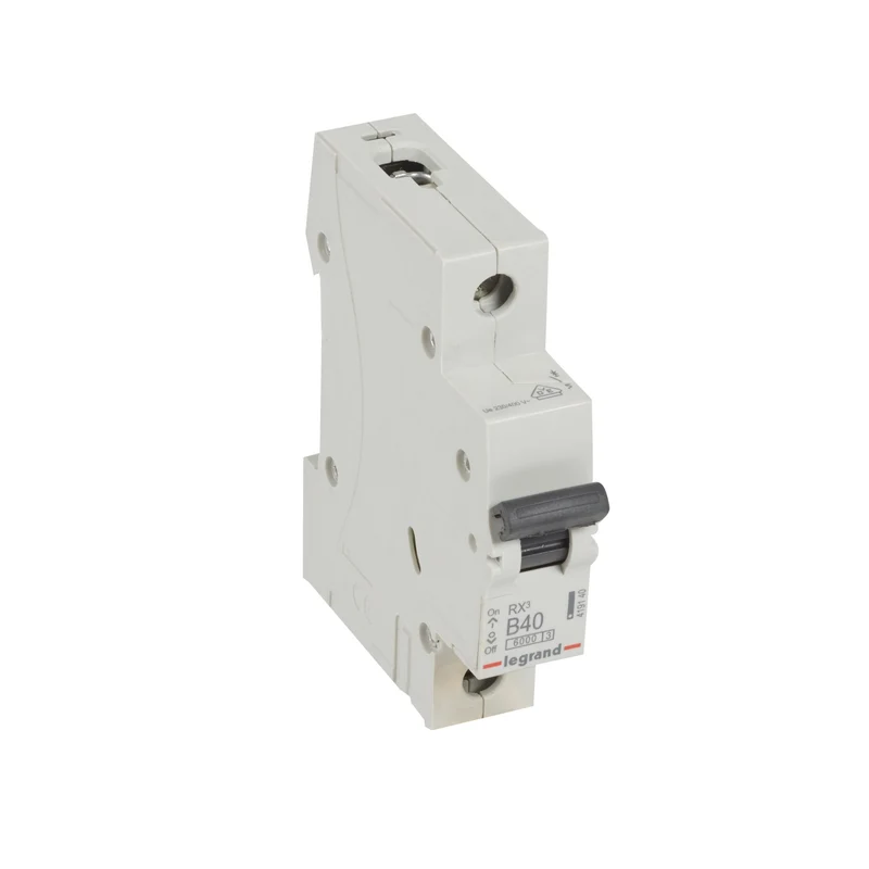 Legrand 419140 MCB RX³ 1P 40A Curve B 6kA DIN Rail