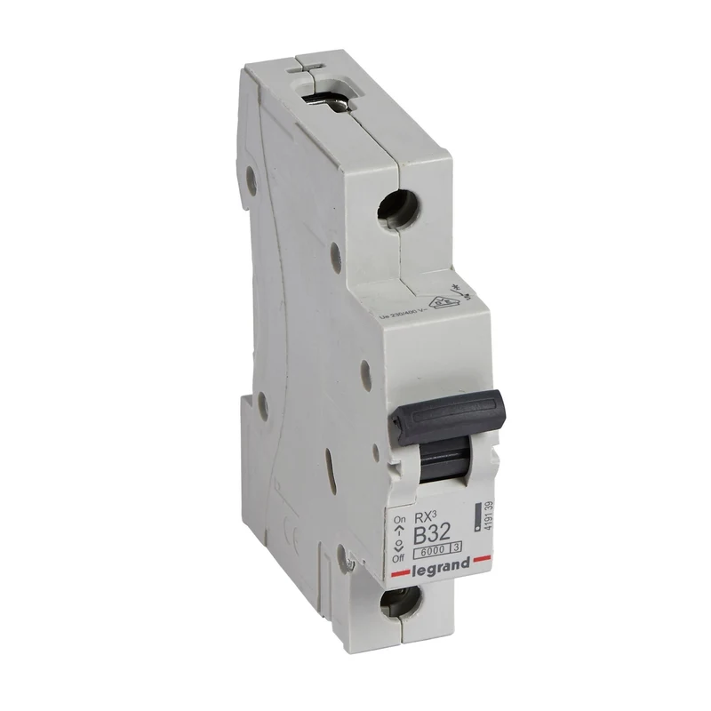 Legrand 419139 MCB RX³ 1P 32A Curve B 6kA DIN Rail