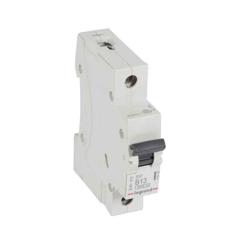 Legrand 419135 MCB RX³ 1P 13A Curve B 6kA DIN Rail