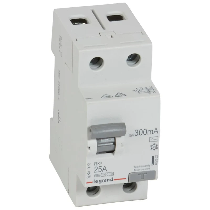 Legrand 402032 RCD RX³ 2P 25A 300mA Type AC DIN Rail
