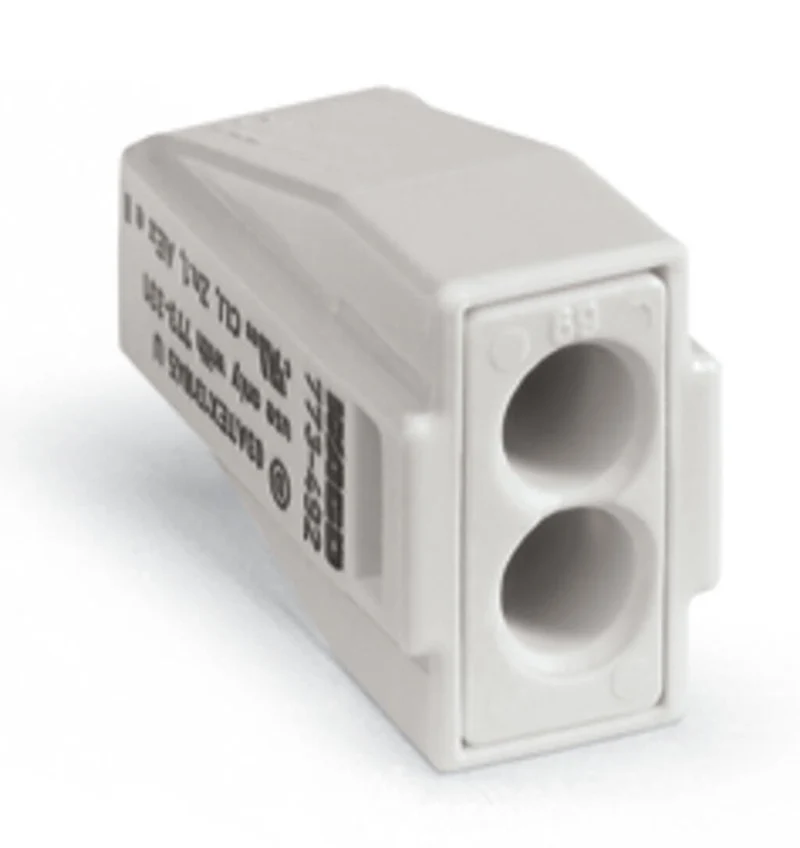 WAGO 773-492 PUSH WIRE Splicing Connector 2-Conductor 2.5mm² 24A - Pack of 100