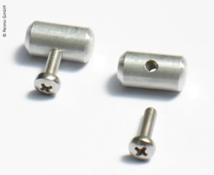 Fiamma Kederstopper , Sperrstück für Kederschiene – für Caravanstore und F35, 2er-Set