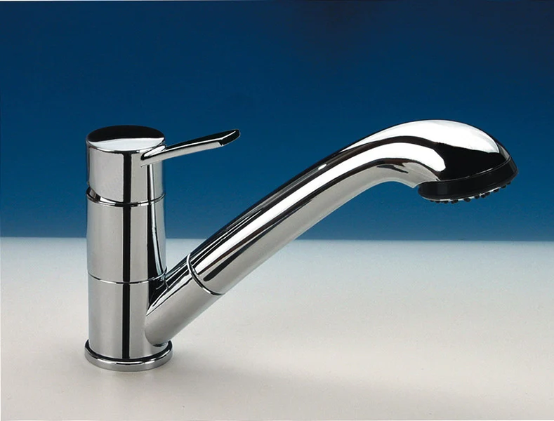 Wasserhahn, Contur E, mit Dusche, chrom