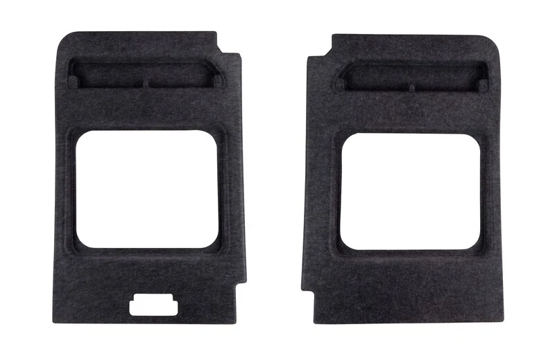 Fiat Ducato 250 BJ 2006, Hecktürverkleidung Set 2-teilig, anthrazit, 1125x785x120mm,