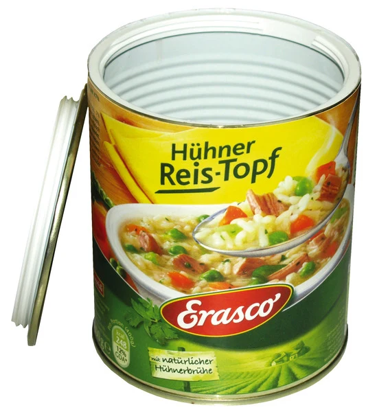 Dosensafe Erasco Hühner Reis-Topf – unauffälliges Wertdepot