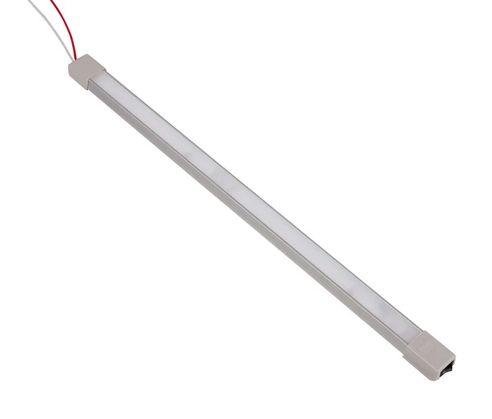 Carbest LED-Linienleuchte 468 mm – Aluminium, 12, 24 V, warmweiss