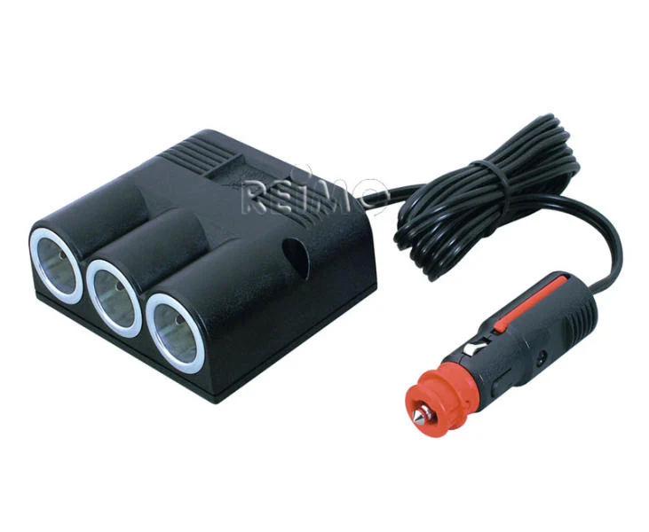 3er Aufbaudose 12-24 V mit Kabel