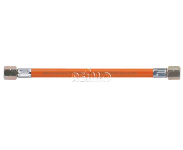 Gasschlauch 2x1/4" 80cm ID 6,3
