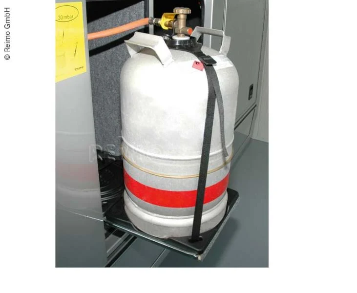 Gasflaschenhalter Kunststoff für 11kg-Flaschen für Stahl.- und Aluflaschen geeignet