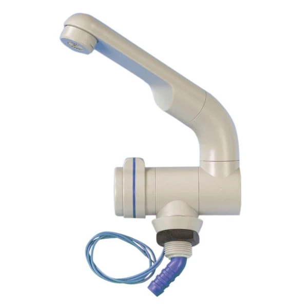 Wasserhahn, Compact, Automatik, hellgrau