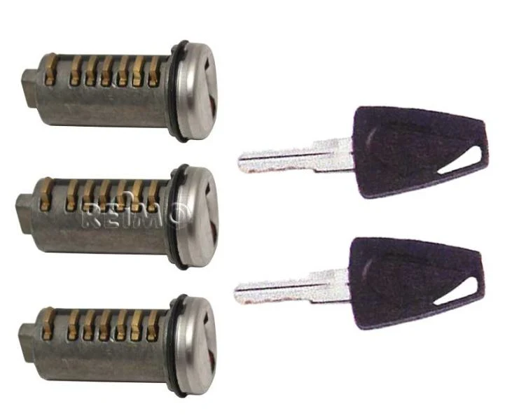 3 Steckzylindder, inklusiv 2 Schlüssel