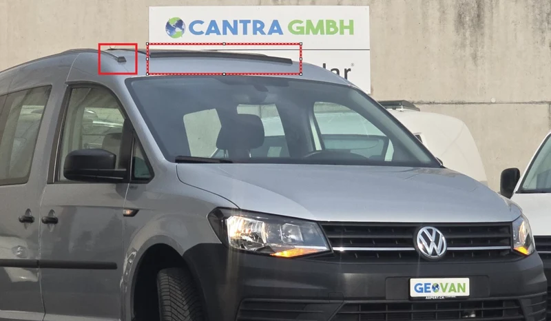 Spoilerprofil für Solar und Dachfenster, schwarz, 160 cm lang