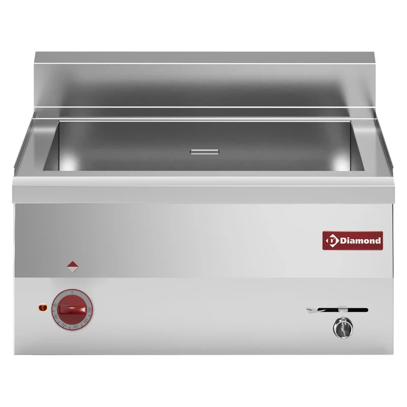 Elektrische Bain-Marie als Tischgerät , für GN 1/1 , 3 kW , Edelstahl, E60/BM6T-N