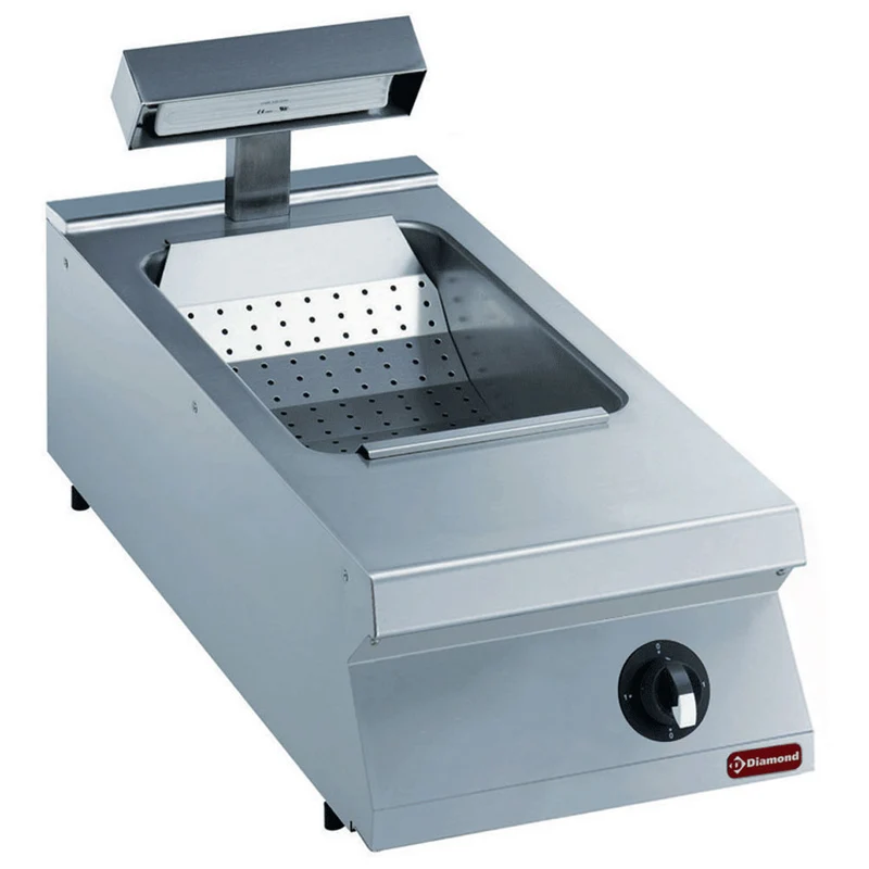 Profi Pommeswärmer elektrisch - Tischgerät 400x900 mm, E22/SF4T-N