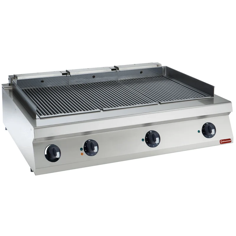 Hochleistungs-Elektro-Wassergrill 1200 mm , Auftischgerät aus CNS, E22/GPLP3-HP-230/3-