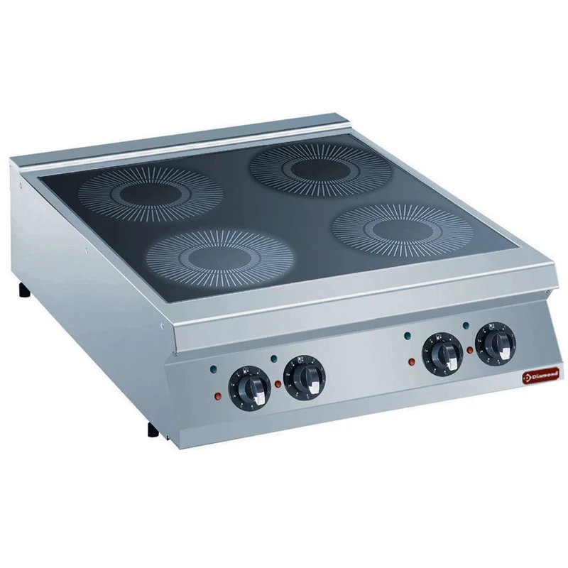 Induktions-Tischherd mit 4 Kochzonen, 20 kW - 900er Serie, E22/4ID8T-230/3--N