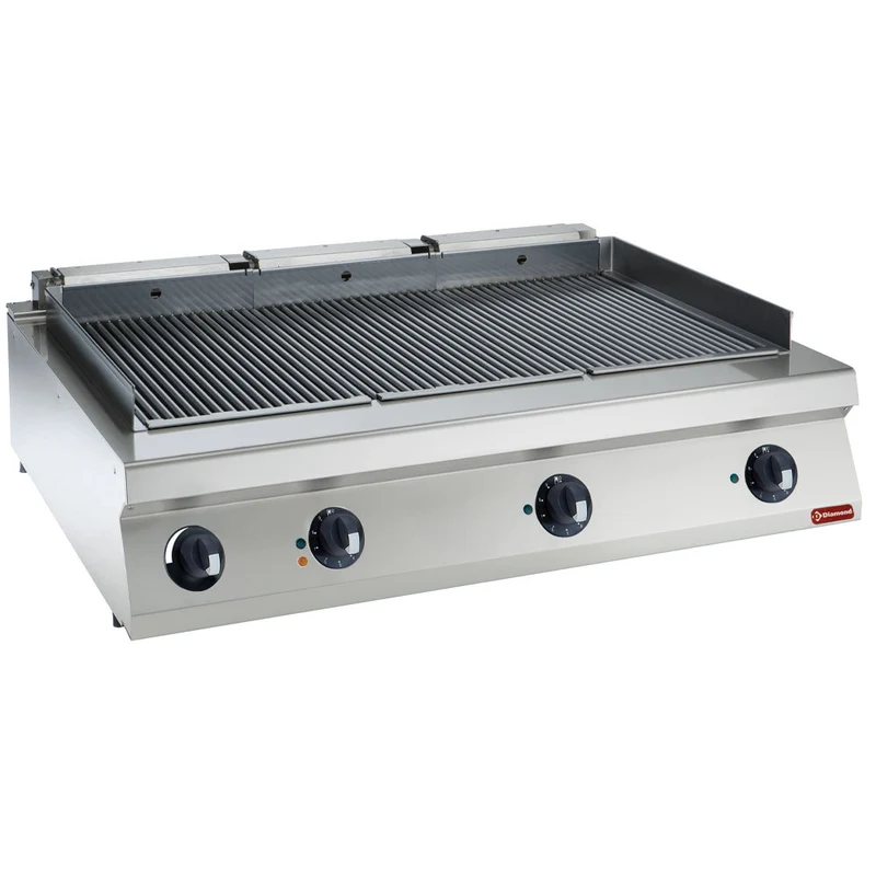 Profi Elektro-Rostgrill 1200 mm , Tischgerät , 11,25 kW, E17/GPLP3-HP