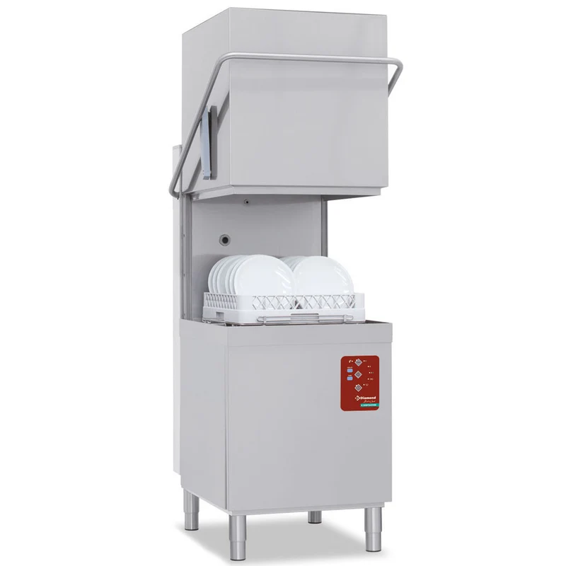 Haubenspülmaschine 500x500 mit Hygieneprogramm & Laugenpumpe, DXE8/6