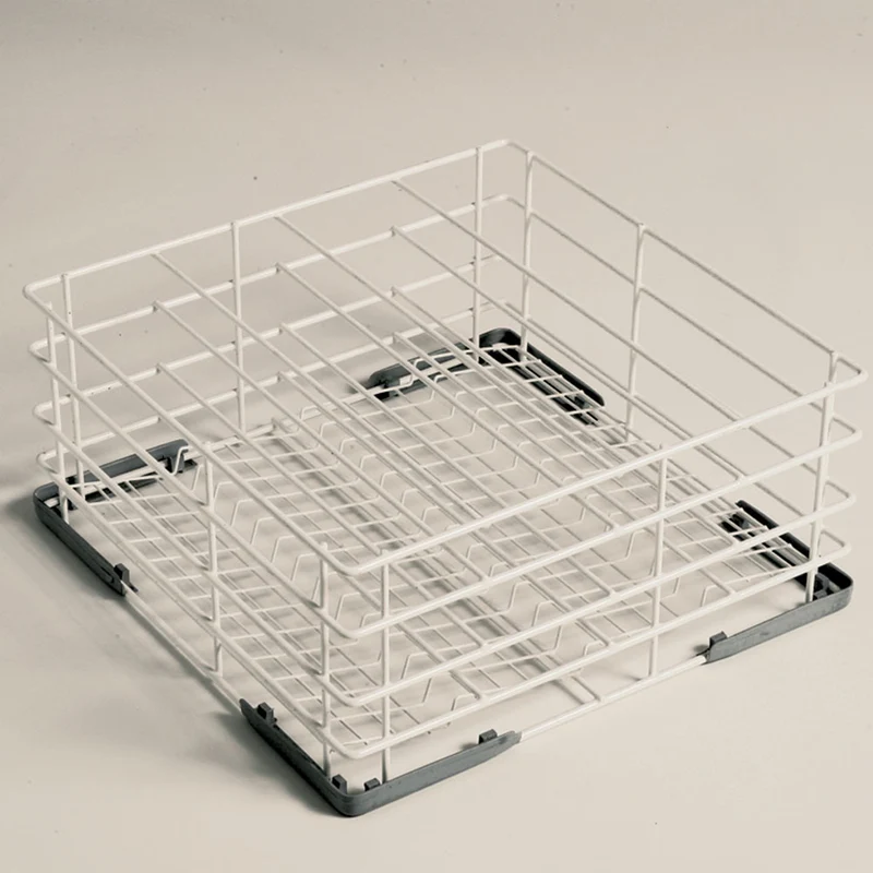 Gläserkorb 400x400 mm , für Gläser bis Ø 110 mm , Rilsan-beschichtet, DVR-43/110