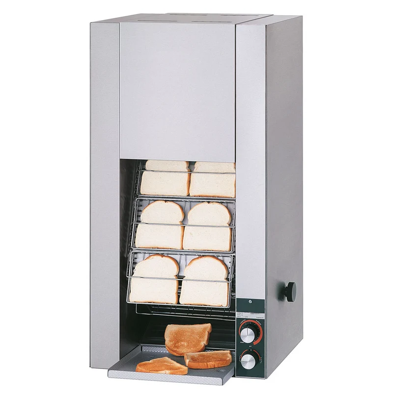 Vertikaler Durchlauftoaster aus Edelstahl , 720 Scheiben/h, DV-72