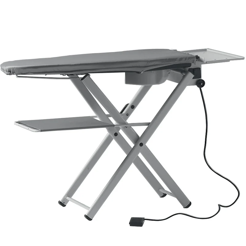 Professioneller Bügeltisch mit Absaugung & Heizung , 125x40 cm Arbeitsfläche, DTR-CM