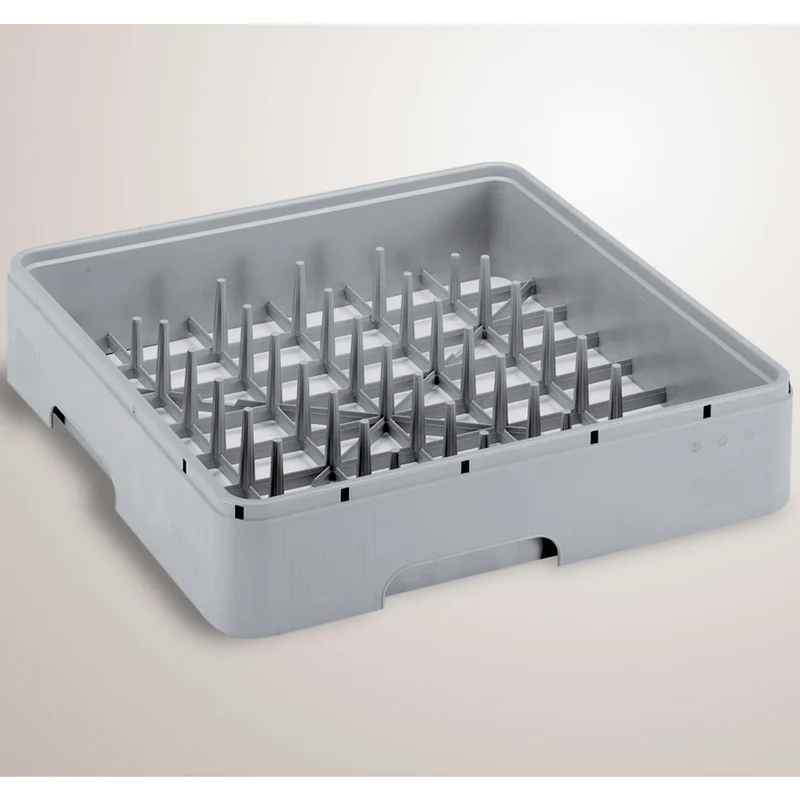 Tellerkorb 450x450 mm , für 12 Teller , Gastronomie Spülkorb, DPR-45/N