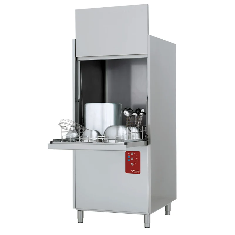 Profi Topf- & Gerätespülmaschine , Haubenmodell mit 700x700 mm Korb, DP7L/8P