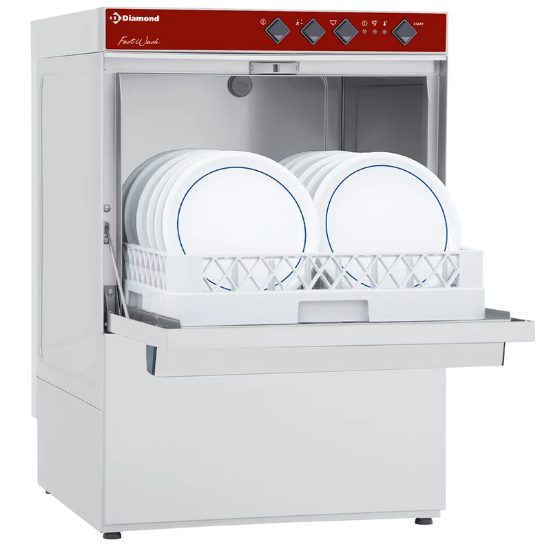 Profi Untertisch-Geschirrspülmaschine mit integriertem Wasserenthärter, DC502/6M-A