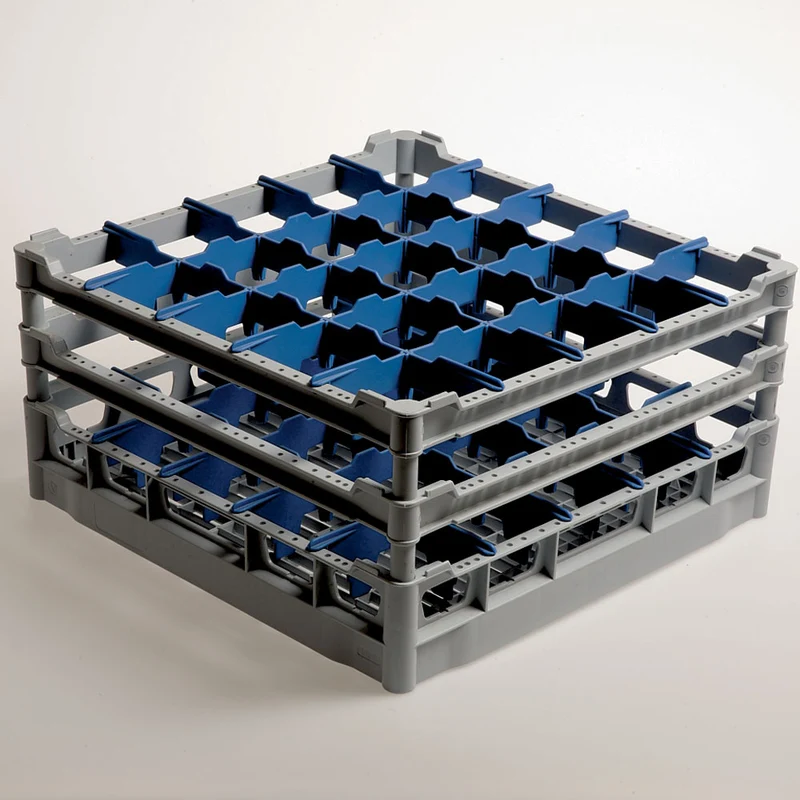 Gläser-Spülkorb 500x500 mm für 25 Gläser , bis 210 mm Höhe, DB325/FQ