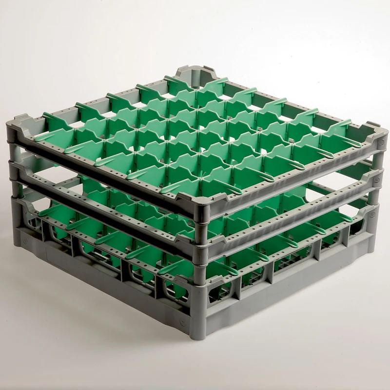 Gläserspülkorb 500x500 mm für 36 Gläser (H 210 mm / Ø 73 mm), DB336
