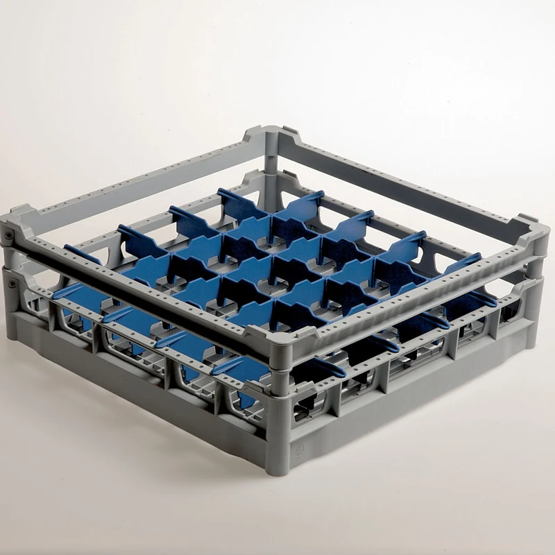 Gläserspülkorb 500x500 mm , 25 Fächer für Gläser bis Ø 90 mm, DB125