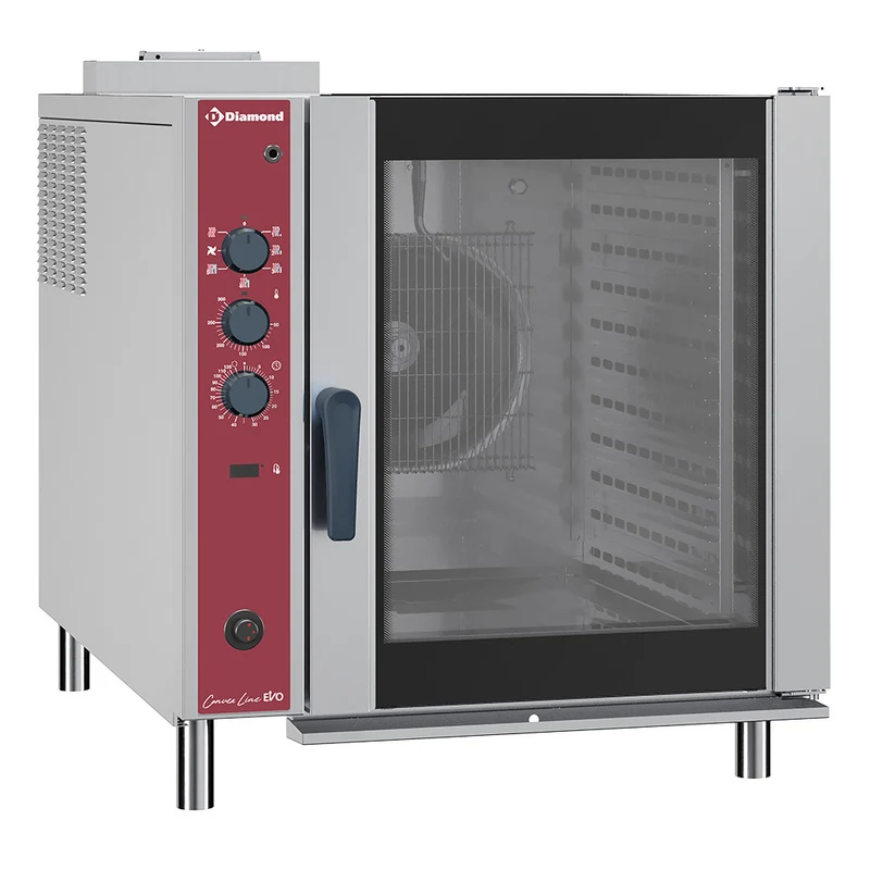 Gas-Konvektomat 10 x GN 2/1 mit Befeuchtung, CFG102/N