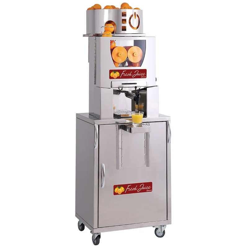 Professionelle Orangenpresse mobil , für Selbstbedienung , 25 Orangen/Min., ASD/M-SS