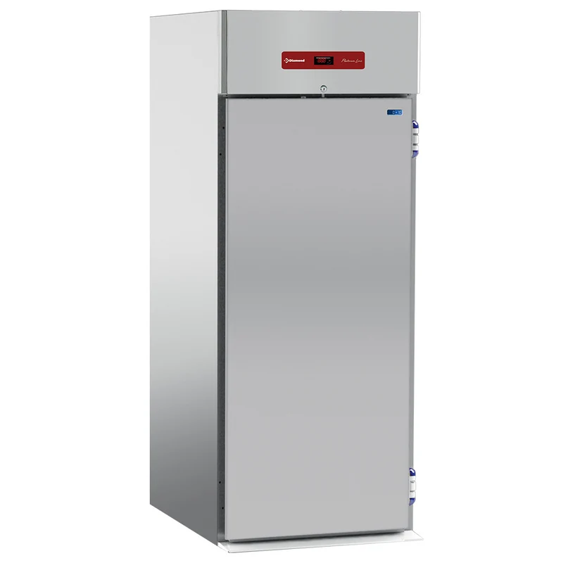 Edelstahlkühlschrank für Hordenwagen GN 2/1 & EN 600x800 , 1250 L, AR1N/H1-R2