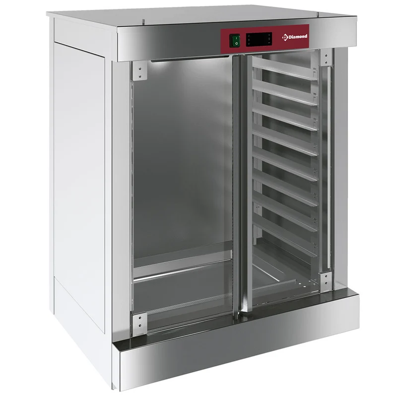 Profi Gärschrank , 8 Auflagen für GN 1/1 & EN 600x400, AMHF/346-2