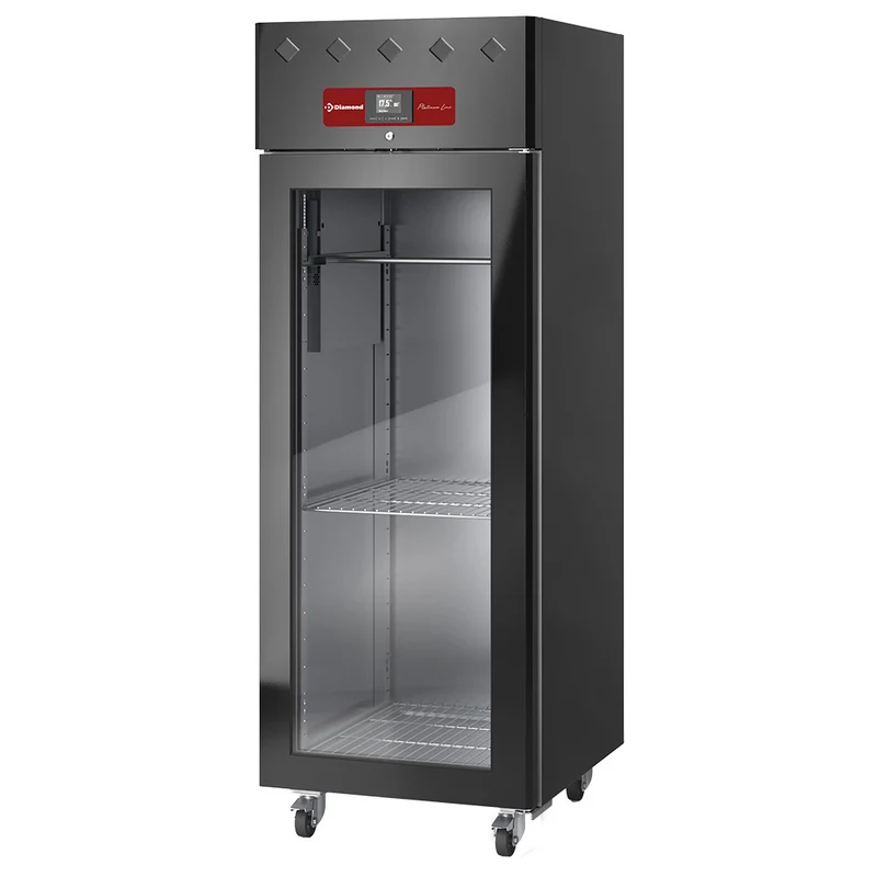 Profi Reifeschrank 600L mit Glastür & Feuchtigkeitsregulierung, 20x GN 2/1, AL4S/FGCB