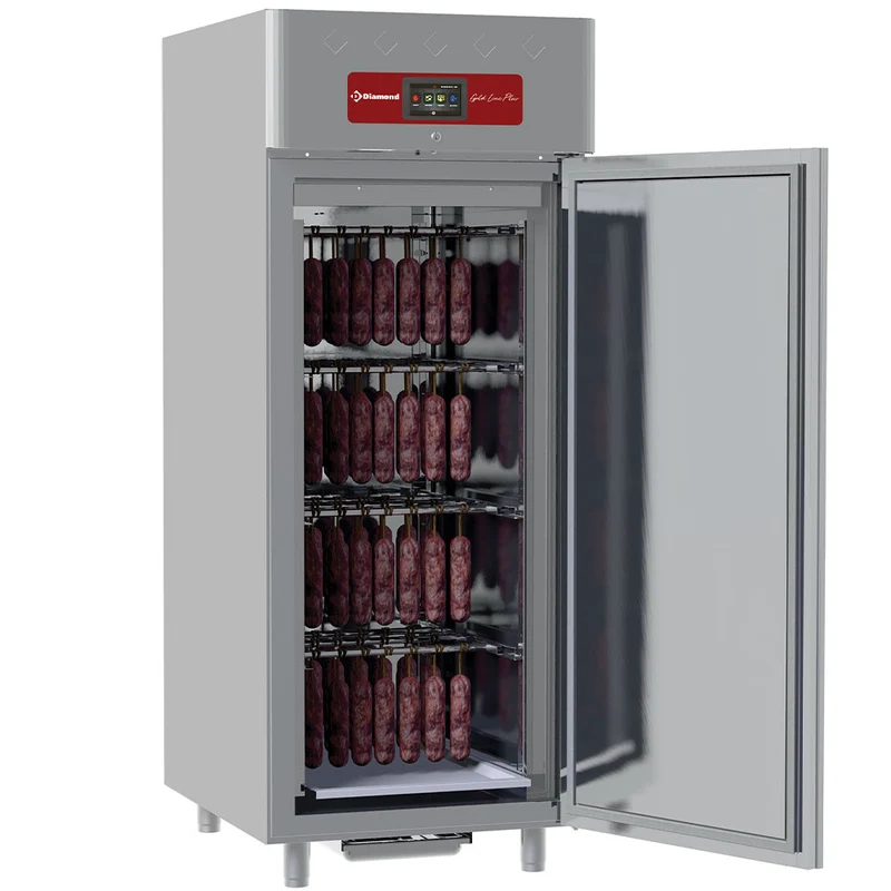 Fleischreifeschrank 850 L , Edelstahl , für GN 2/1, AL4S/FE