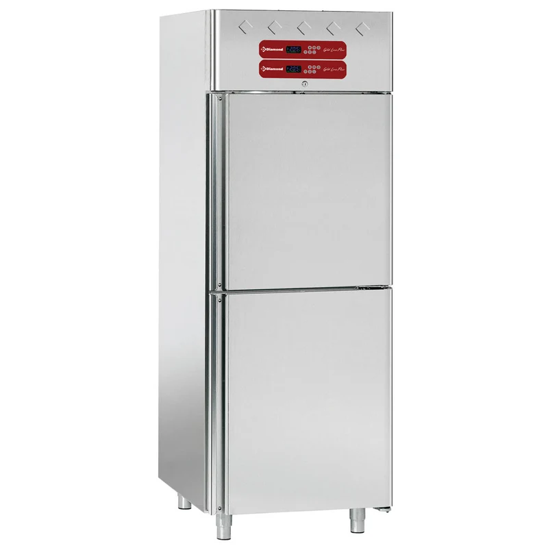 Profi Fischkühlschrank 700 L , 2 getrennte Kühlbereiche , Stille Kühlung , GN 2/1, AF2T/H2-R2