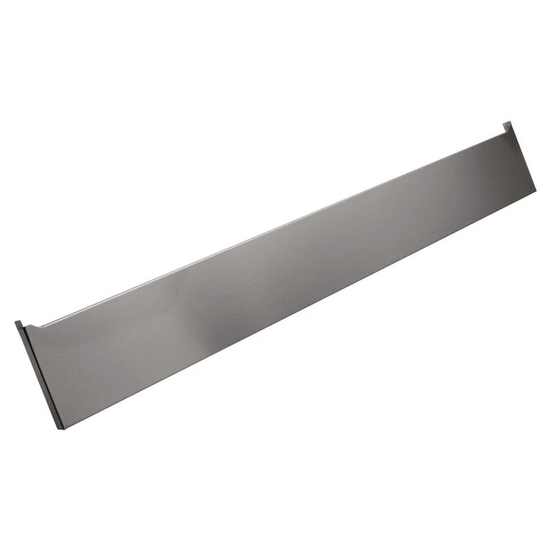 Sockelblende aus Edelstahl , 700 mm , Frontblende für Gastro-Küchengeräte, A7/PF7-N