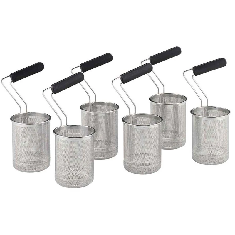 Set mit 6 Pastakörben für Nudelkocher , Ø 135 mm , Edelstahl, A22/ST-6XD13