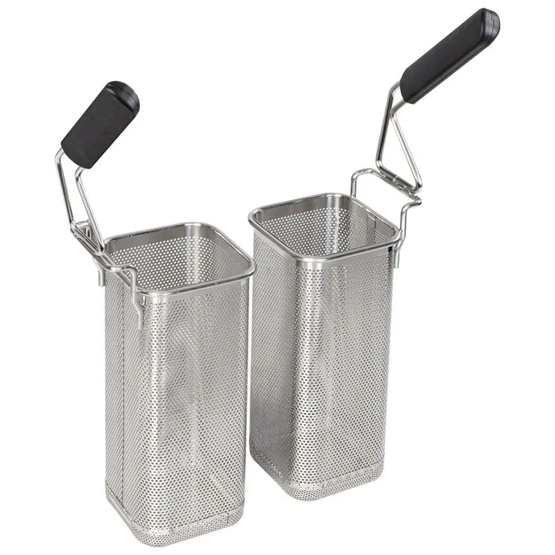 Professionelles Pastakorb-Set (2-teilig) für Nudelkocher – GN 1/6, A22/ST-2X16