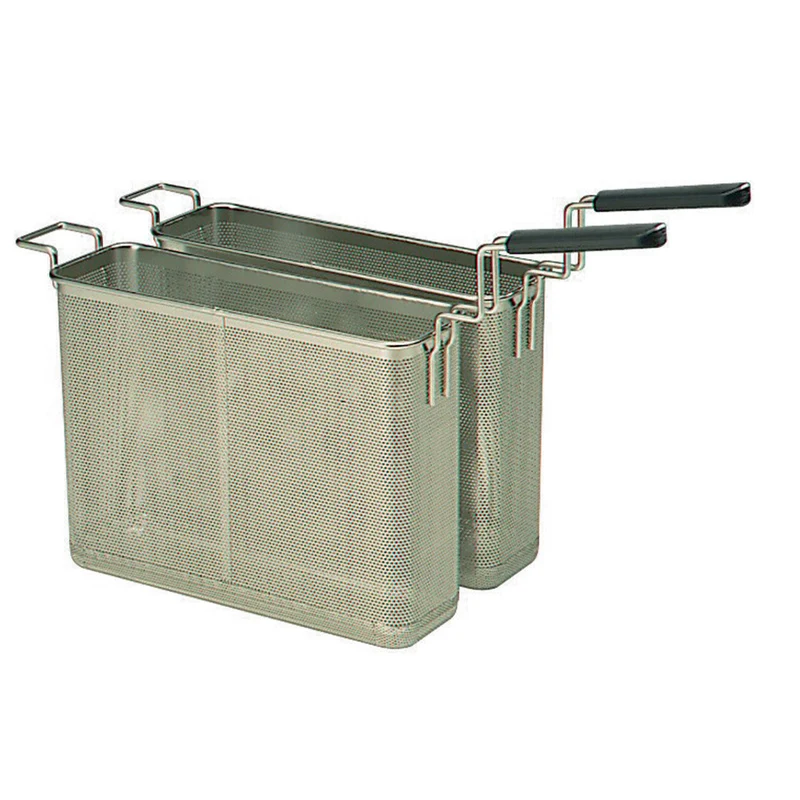 Kochkorb-Set 2x GN 1/2 mit Frontgriff, A17/ST-2X35